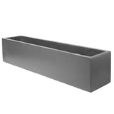 Large window box in Hampstead Lead Grey - Bay and Box