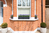 artificial hedge window box