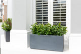 artificial hedge window box