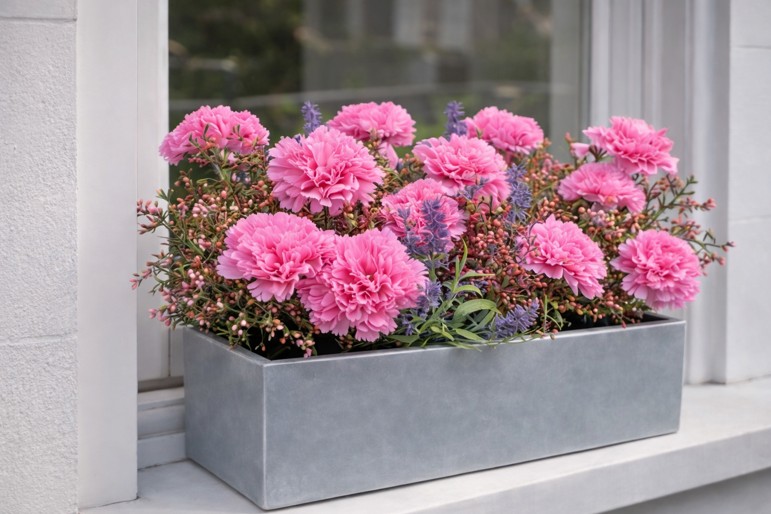 Notting Hill - artificial window box