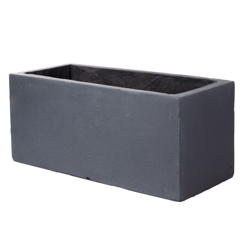 Small window box in Hampstead Lead Grey - Bay and Box