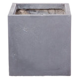 Cubist planter in Hampstead Lead Grey - Bay and Box